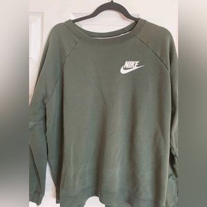 Nike Soft Faded Green Crewneck